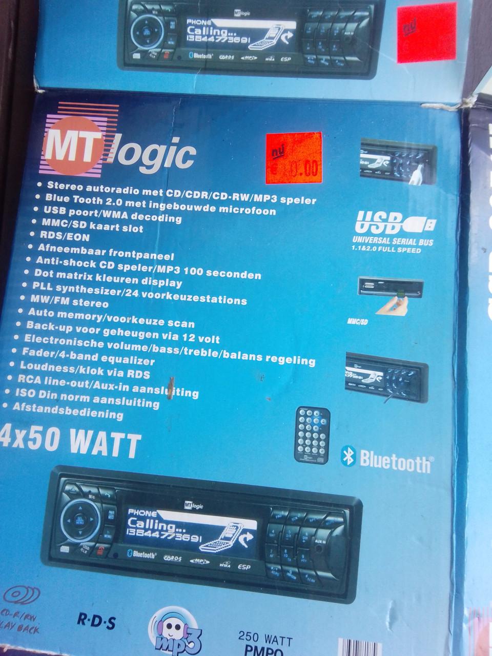Auto radio nieuw