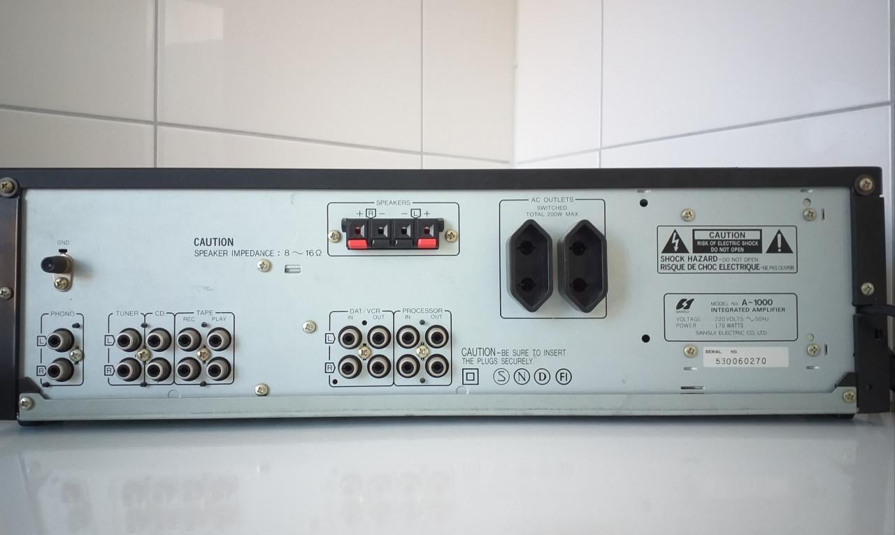 Sansui A 1000 Versterker
