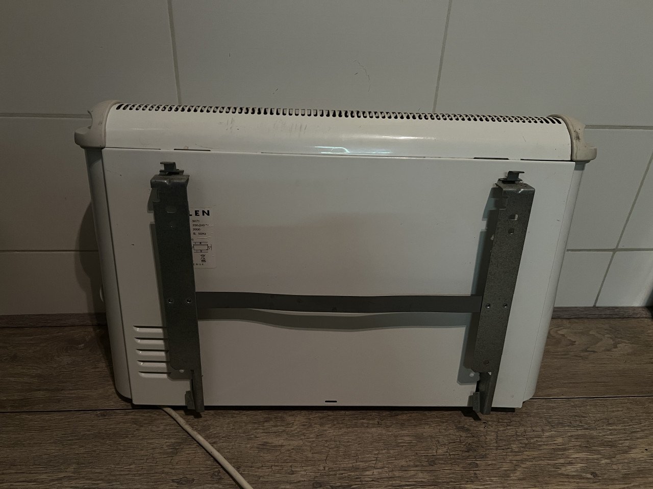 Convector kachel 2000W – Made in UK – Duurzame kwaliteit