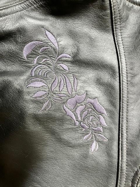 Leren Damesmotorjas Richa