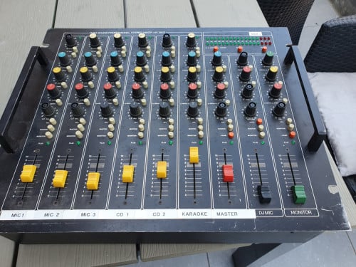 Mooie vintage Ohio sound professional stereo mixer MX 2500...