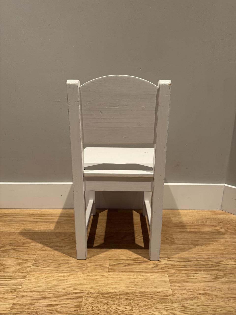 Ikea Kinderstoel, wit