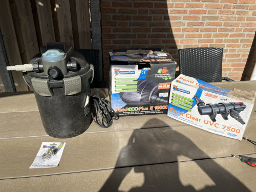 Vijver spullen in goede staat