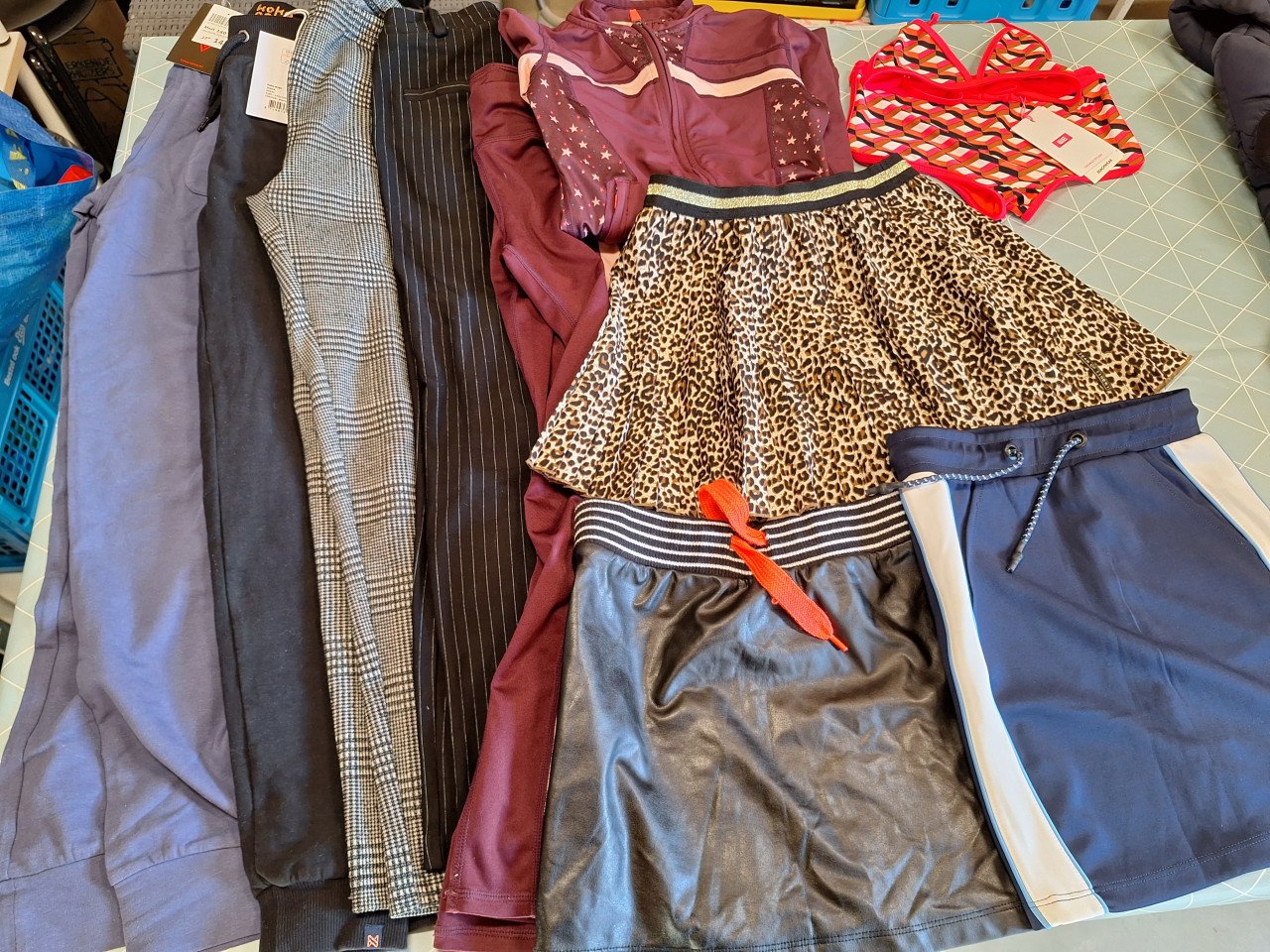 Pakket meiden kleding 134&140