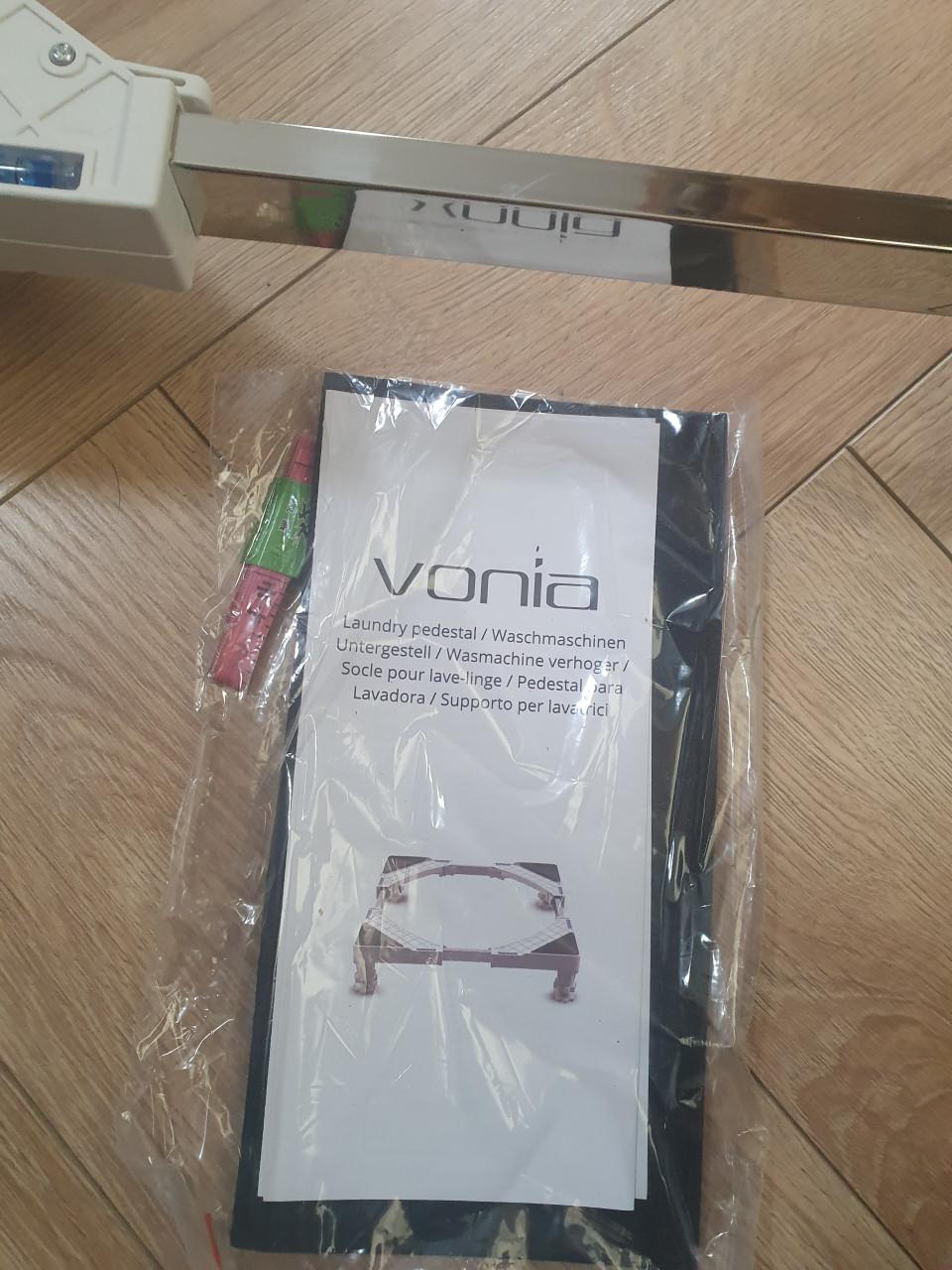 Witte Vonia Wasmachine verhoger • verstelbaar • 300 kg • witgoed