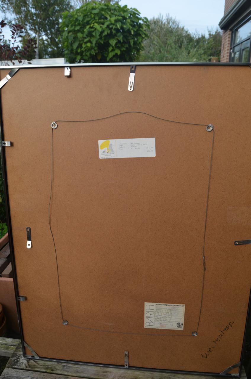 Grote zeefdruk Bep Toscani 1990 genummerd/gesigneerd (1)