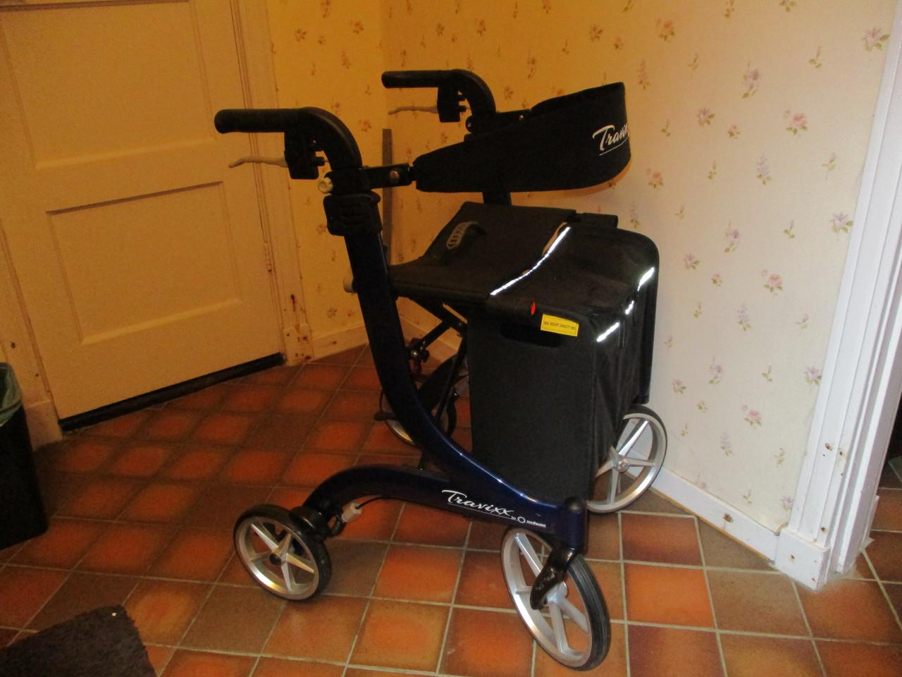 Prachtige Travixx de luxe rollator