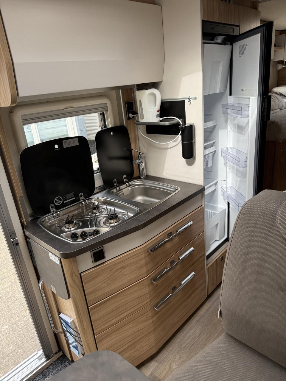 Hymer EX580 Compact 2x Airco Levelsysteem automaat 9 traps
