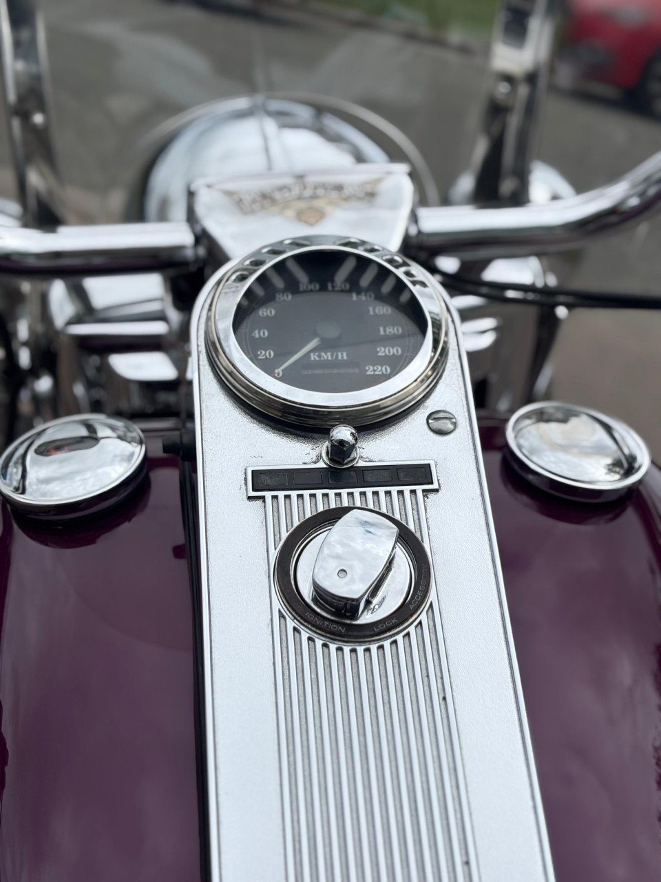 Zeer mooie harley Davidson 💜 Roadking 1340 evo