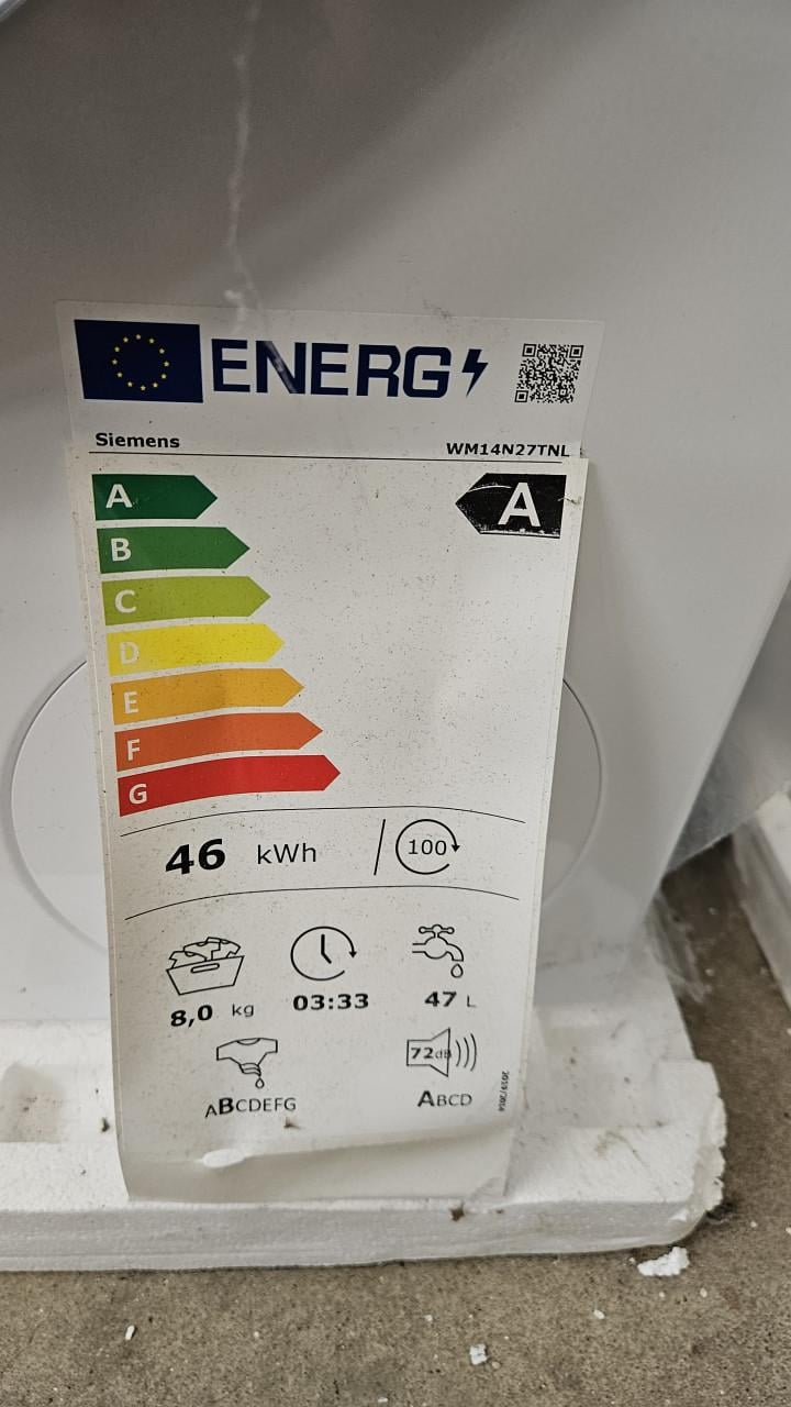 Siemens wasmachine