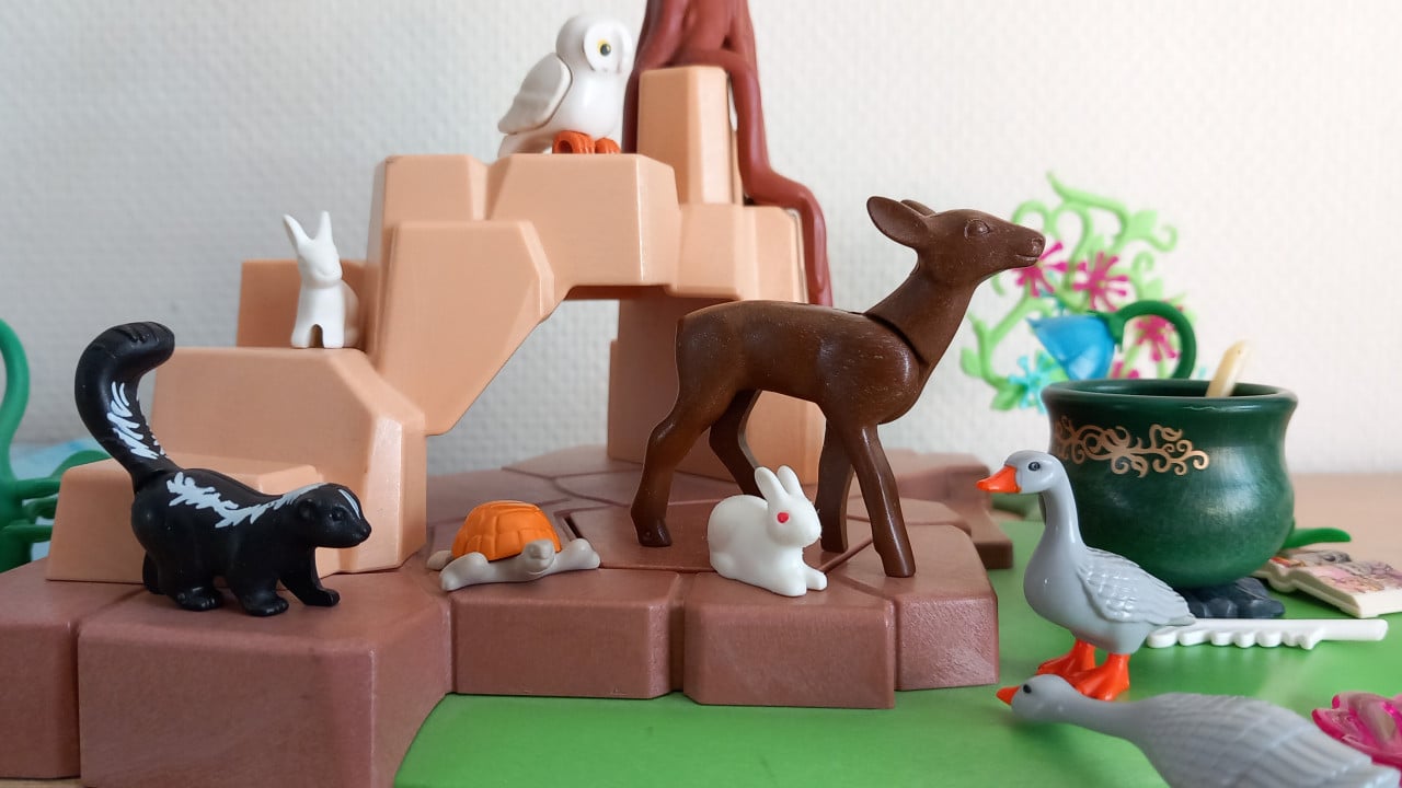 Playmobil fee in dierenbos setnr 5447