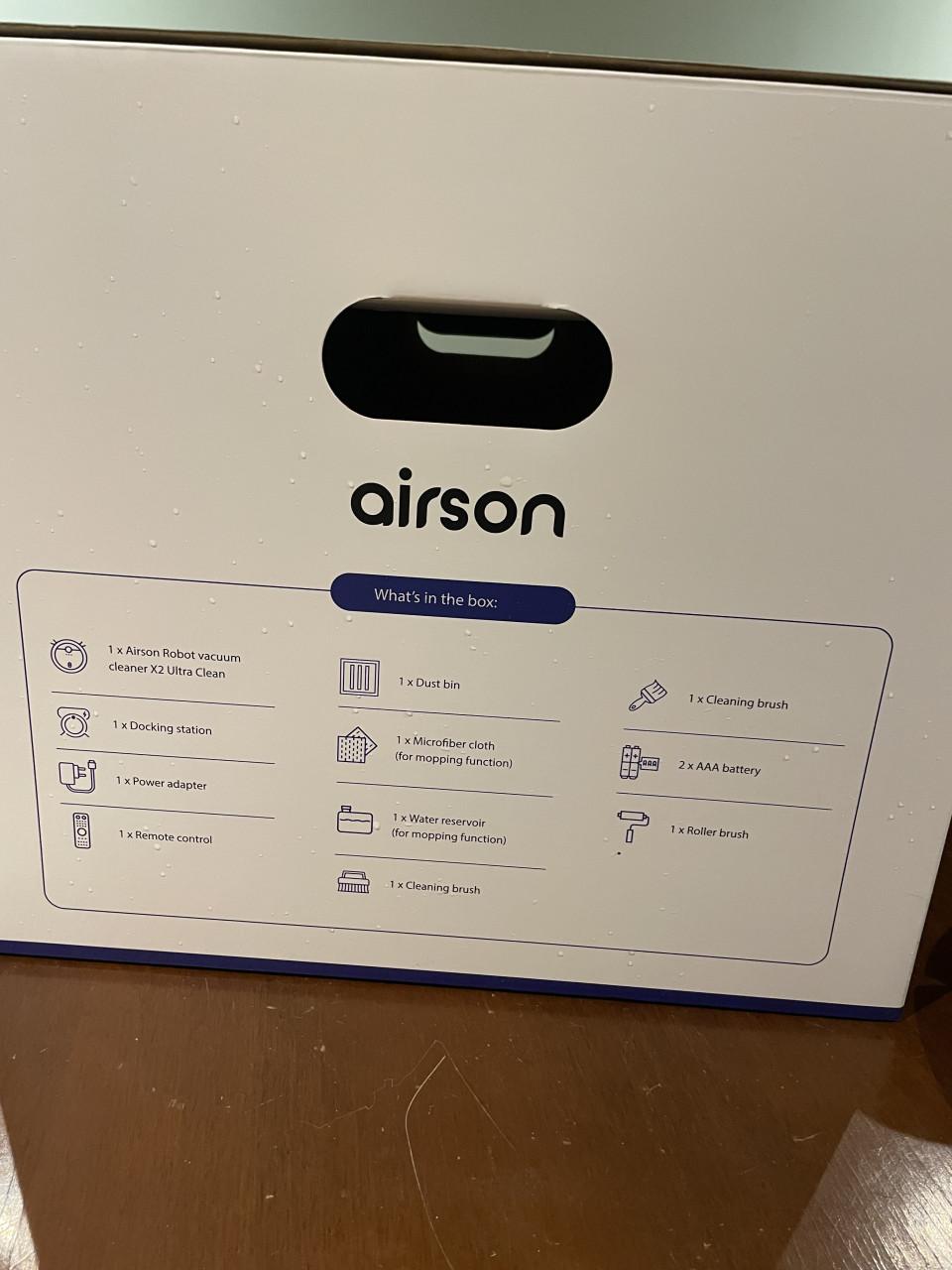 Robotstofzuiger met dweilfunctie