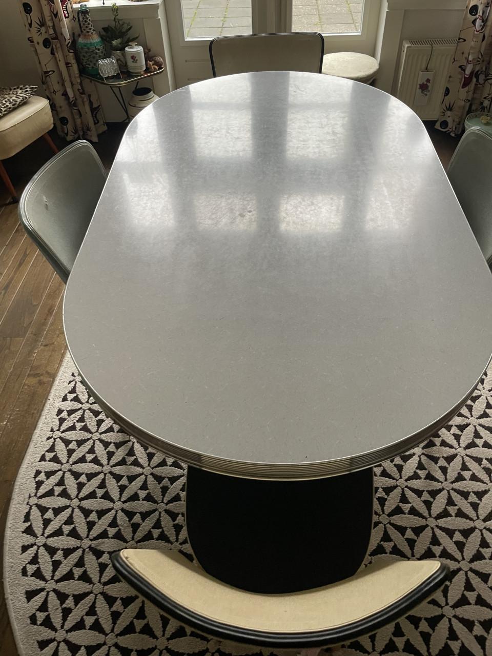 Diner tafel fifties model