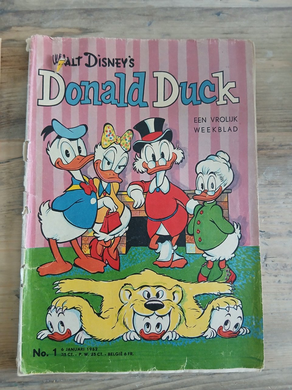 Donald ducks uit 71 en 61