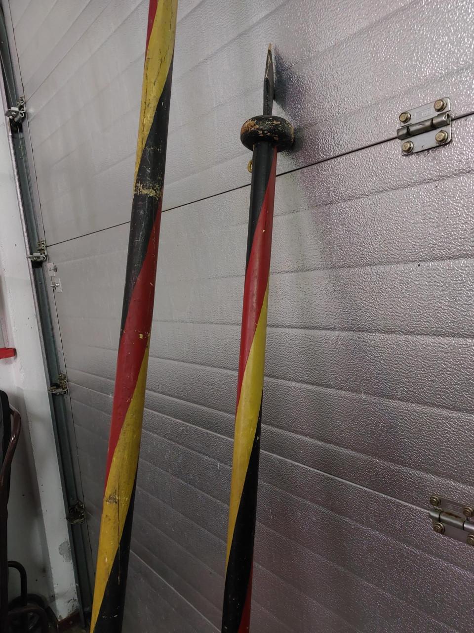 Belgische vlaggenstok