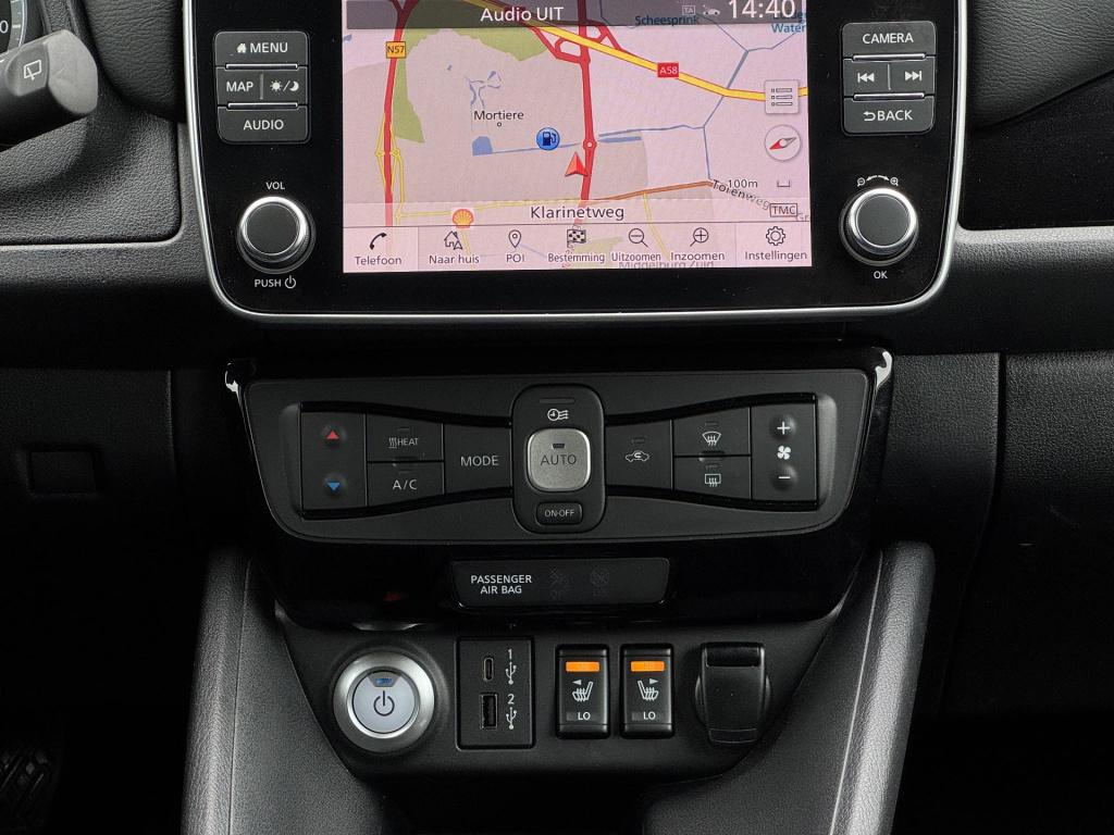 Nissan Leaf n-connecta 40 kwh soh 94% led pack | stuur- + stoelverwarming |