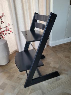 Stokke tripp trapp nieuw model zwart