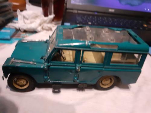 Speelgoed auto's + Model auto LANDROVER + Kerst auto 50cm.!