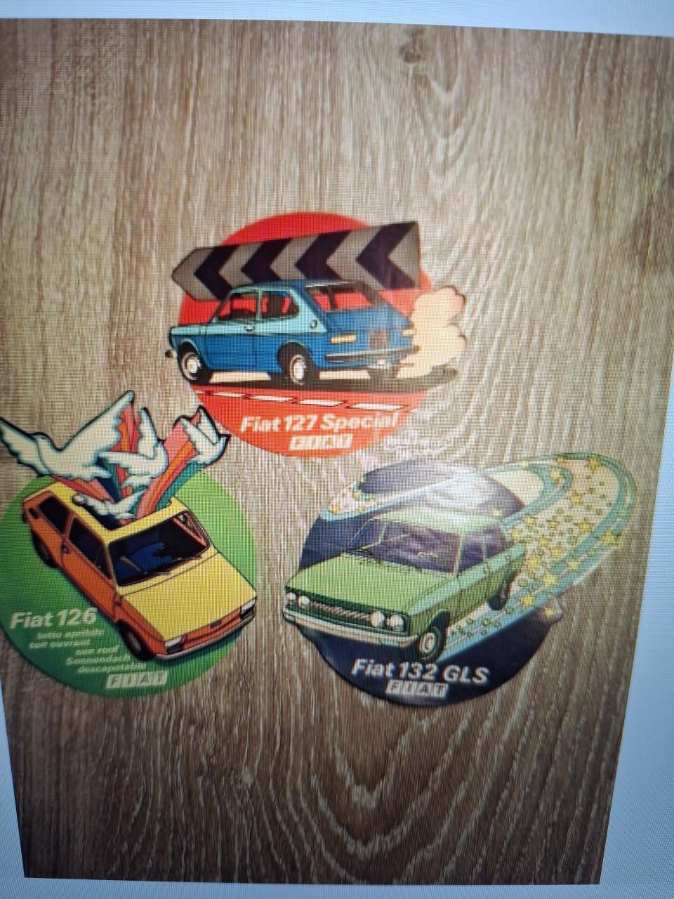 Fiat stickers