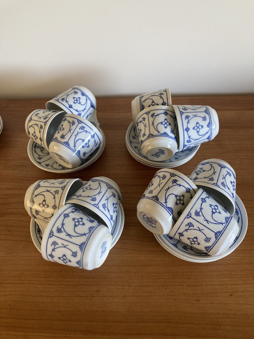 Klassiek Jäger/Kahla | Eisenberg | Blau Saks Servies