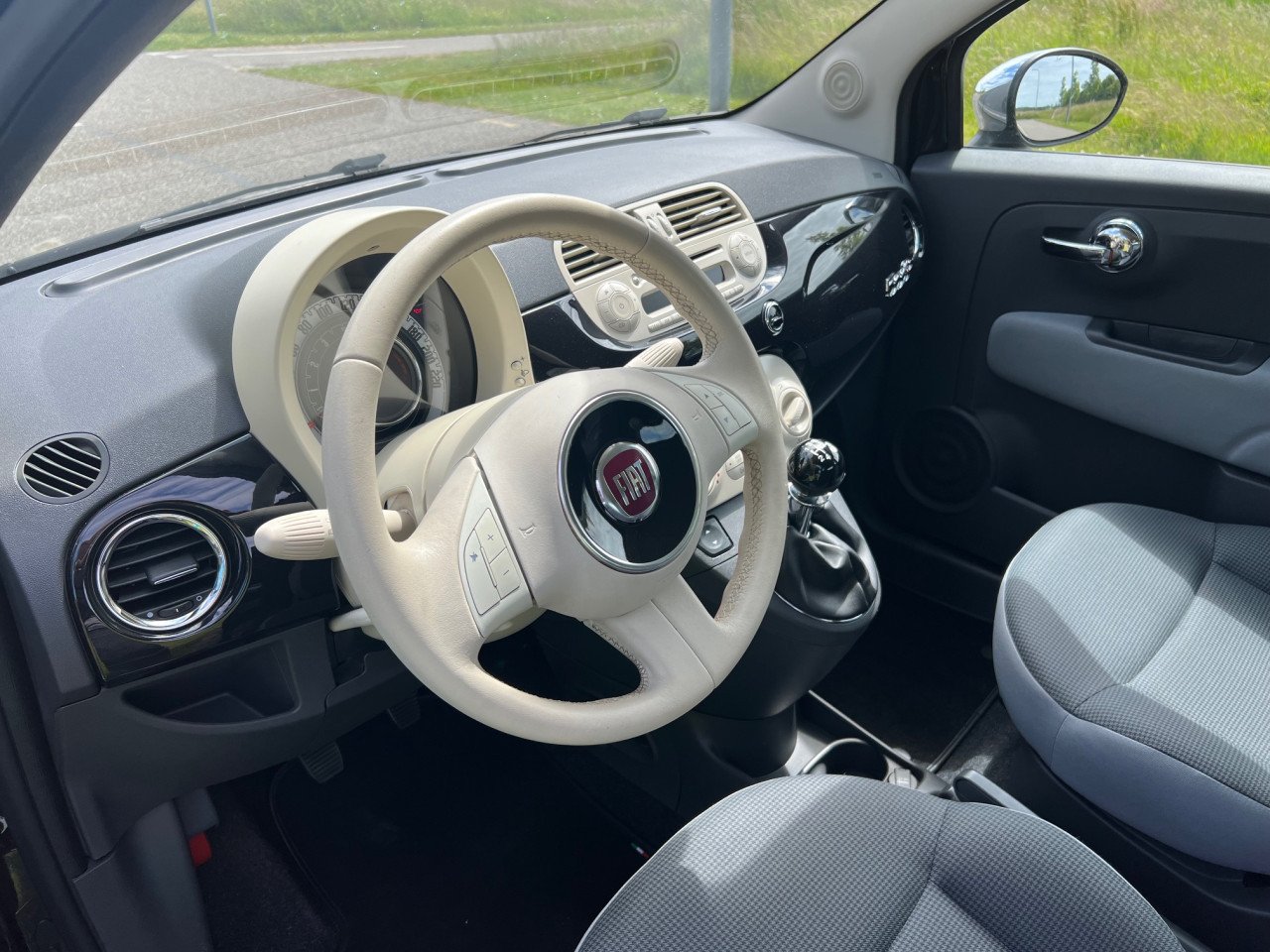 Topstaat; Fiat 500 Cabrio uit 2015 met slechts 78.000 km