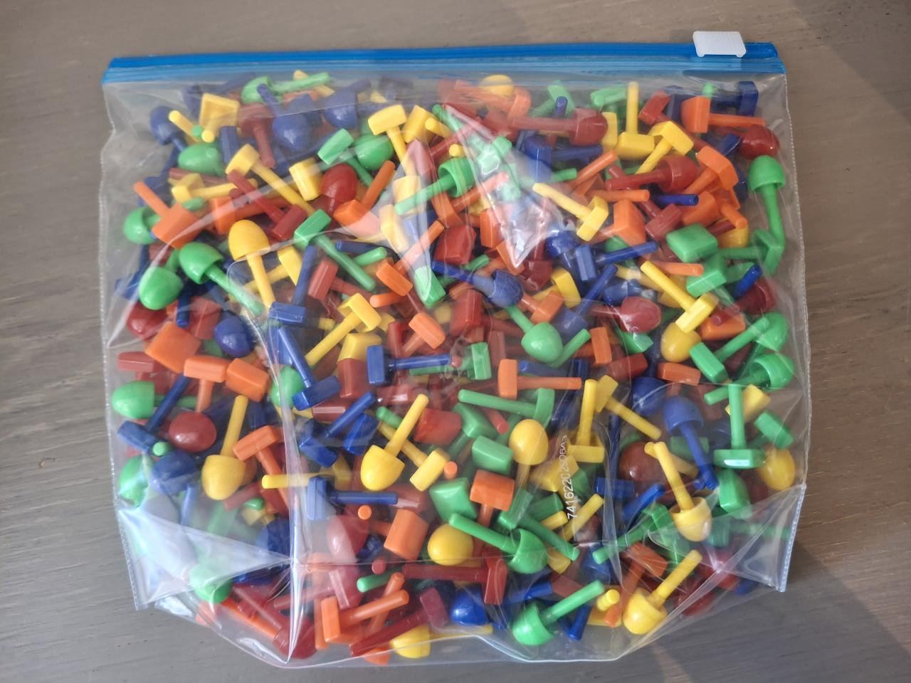 Mozaïek met 2 bouwplaten