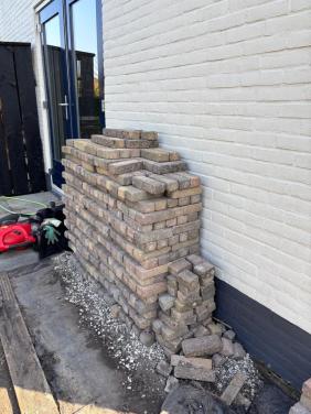 Beton klinkertjes  6,3m2