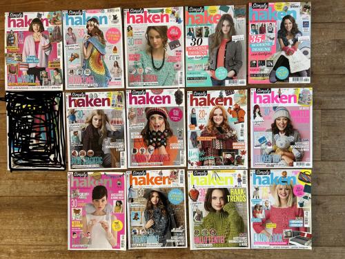 Simply haken. Modern haaktijdschrift, diverse jaren.