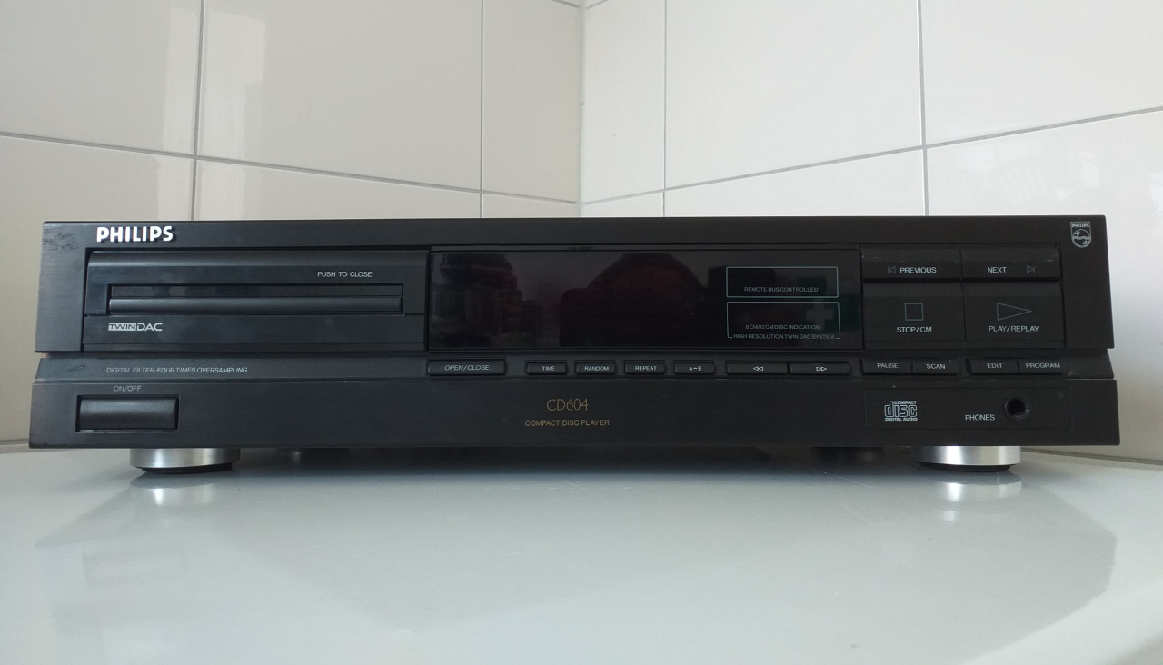Philips CD604/00B CD‑speler