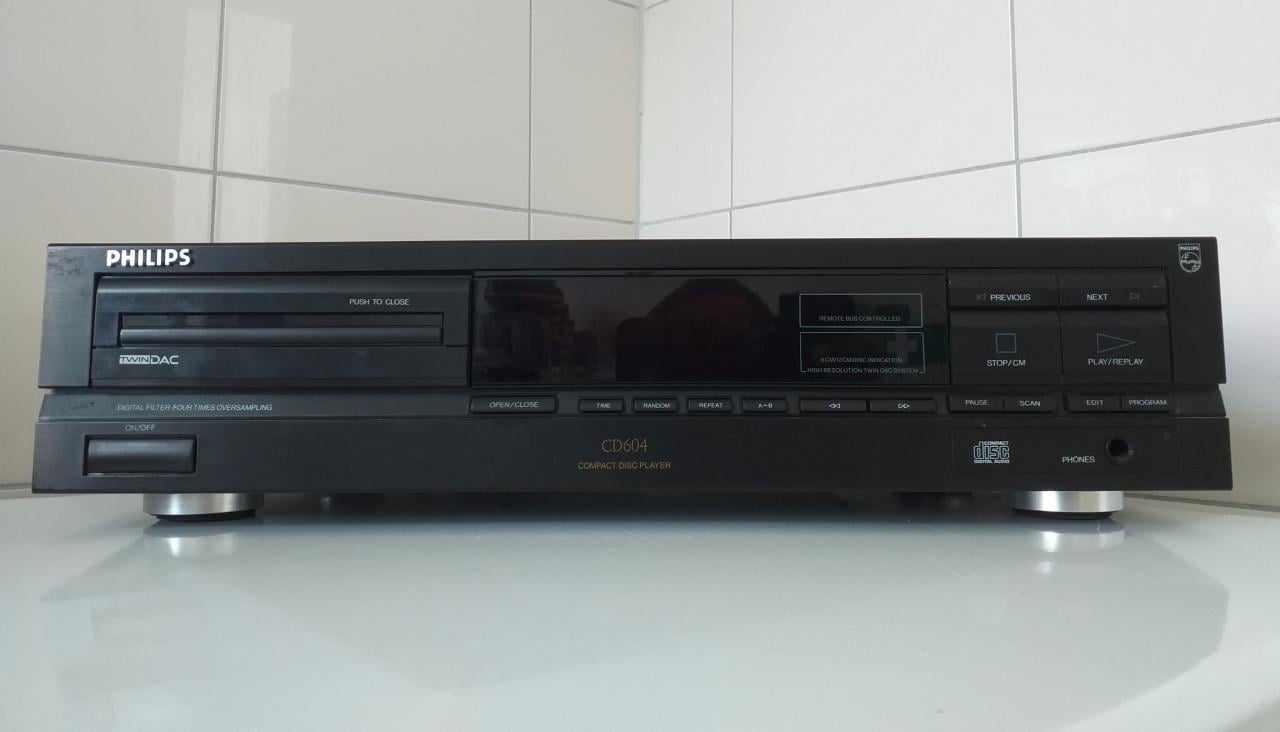 Philips CD604/00B CD‑speler