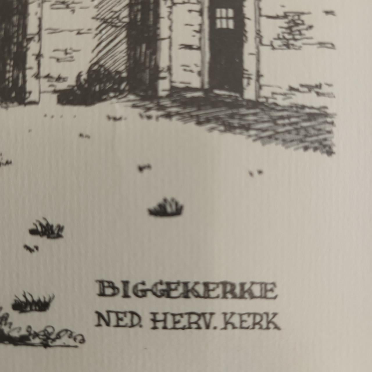 Biggekerke, Ned. Herv. Kerk door Bert Bokkers