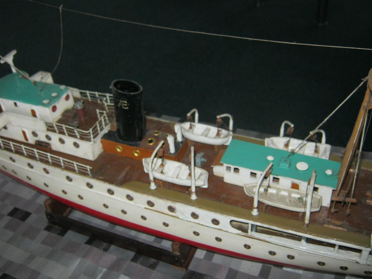 Modelschip DANEBROG.
