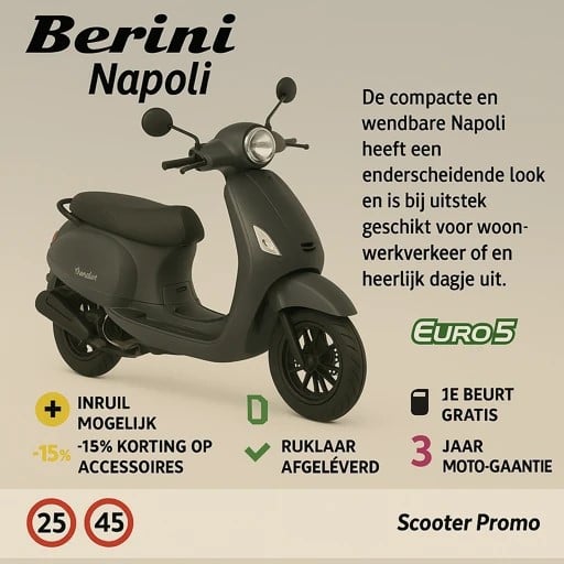 Berini Napoli met stijlvolle Riva look