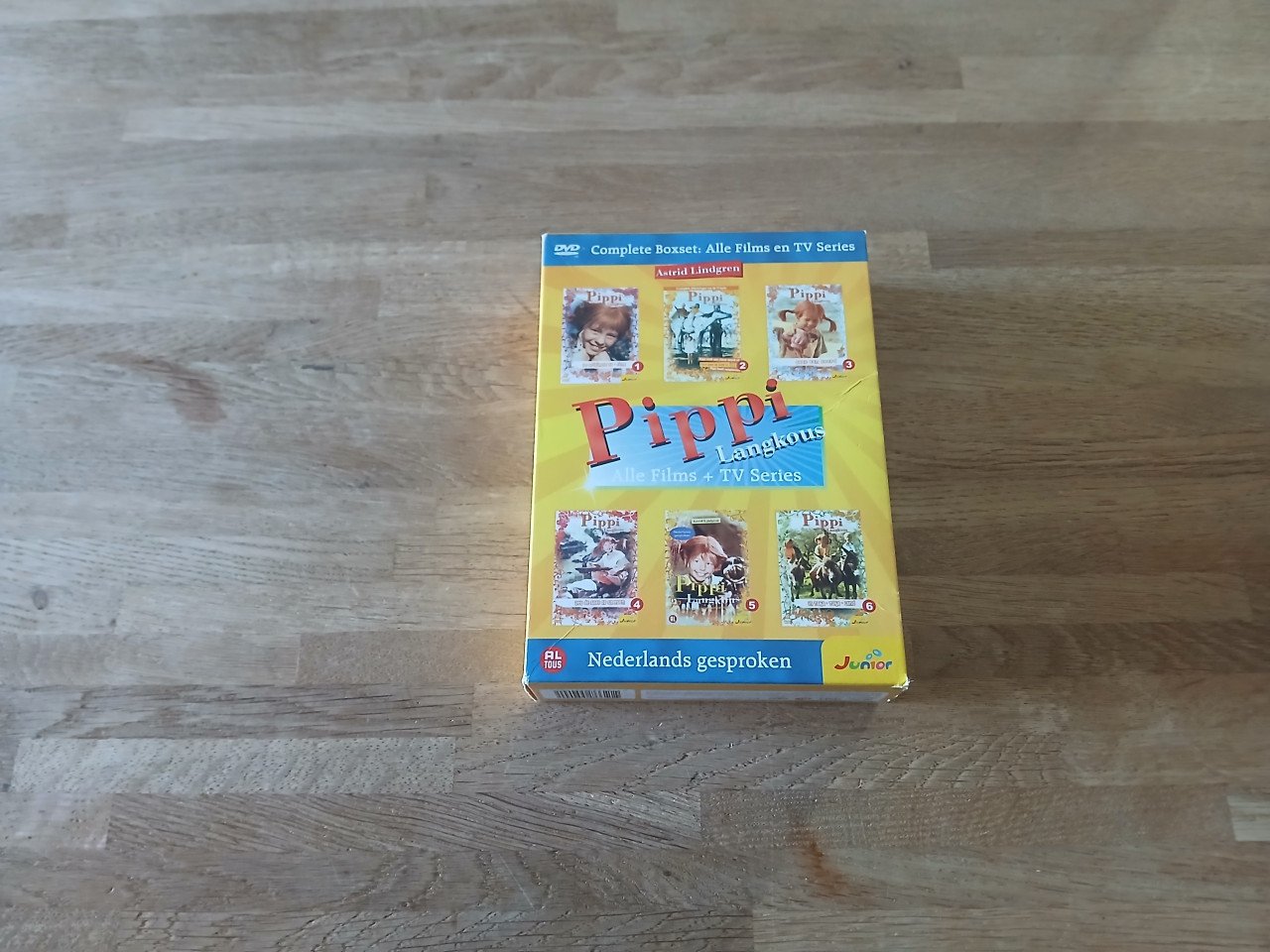 Pippi langkous alle films + tv series dvd