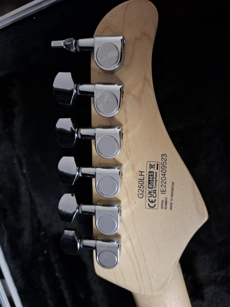 Linkshandige elektrische gitaar Cort G-250