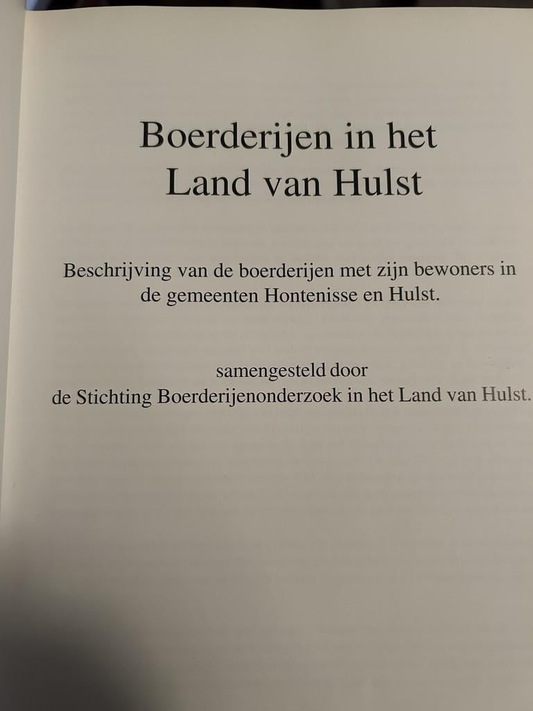 Boerderijen in het land van hulst