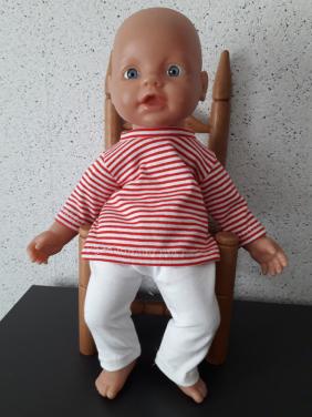 Poppenkleertjes babypop 30/32 cm
