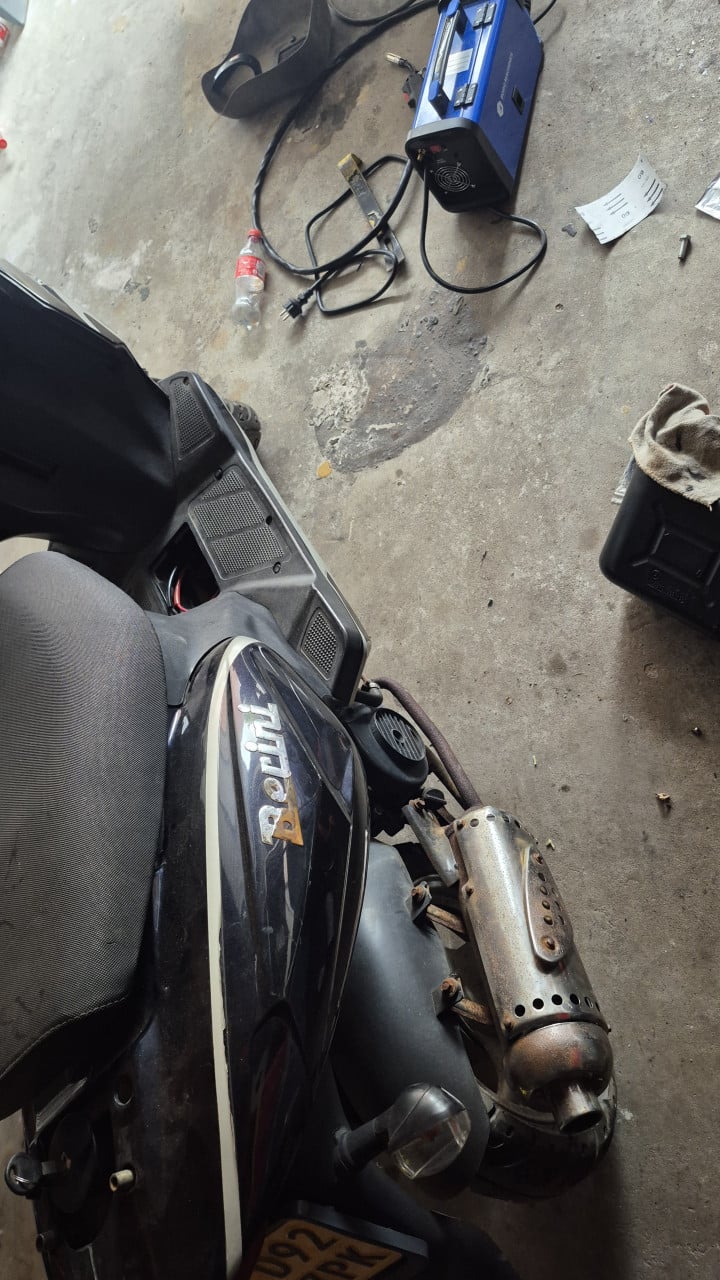 Berini scooter op knapper