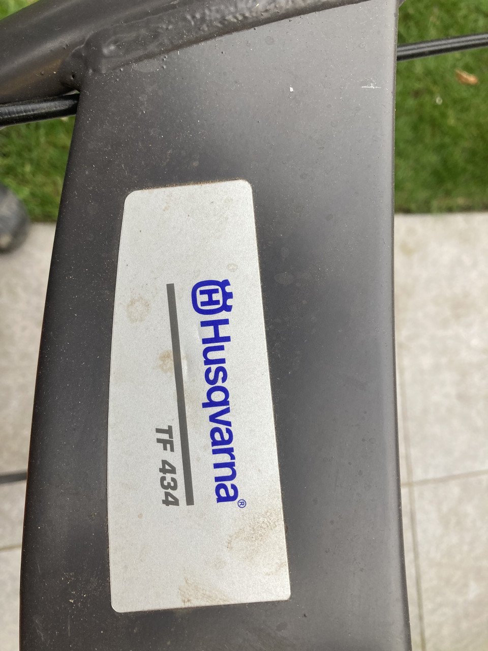 Tuinfrees Husqvarna TF 434 incl ploegset