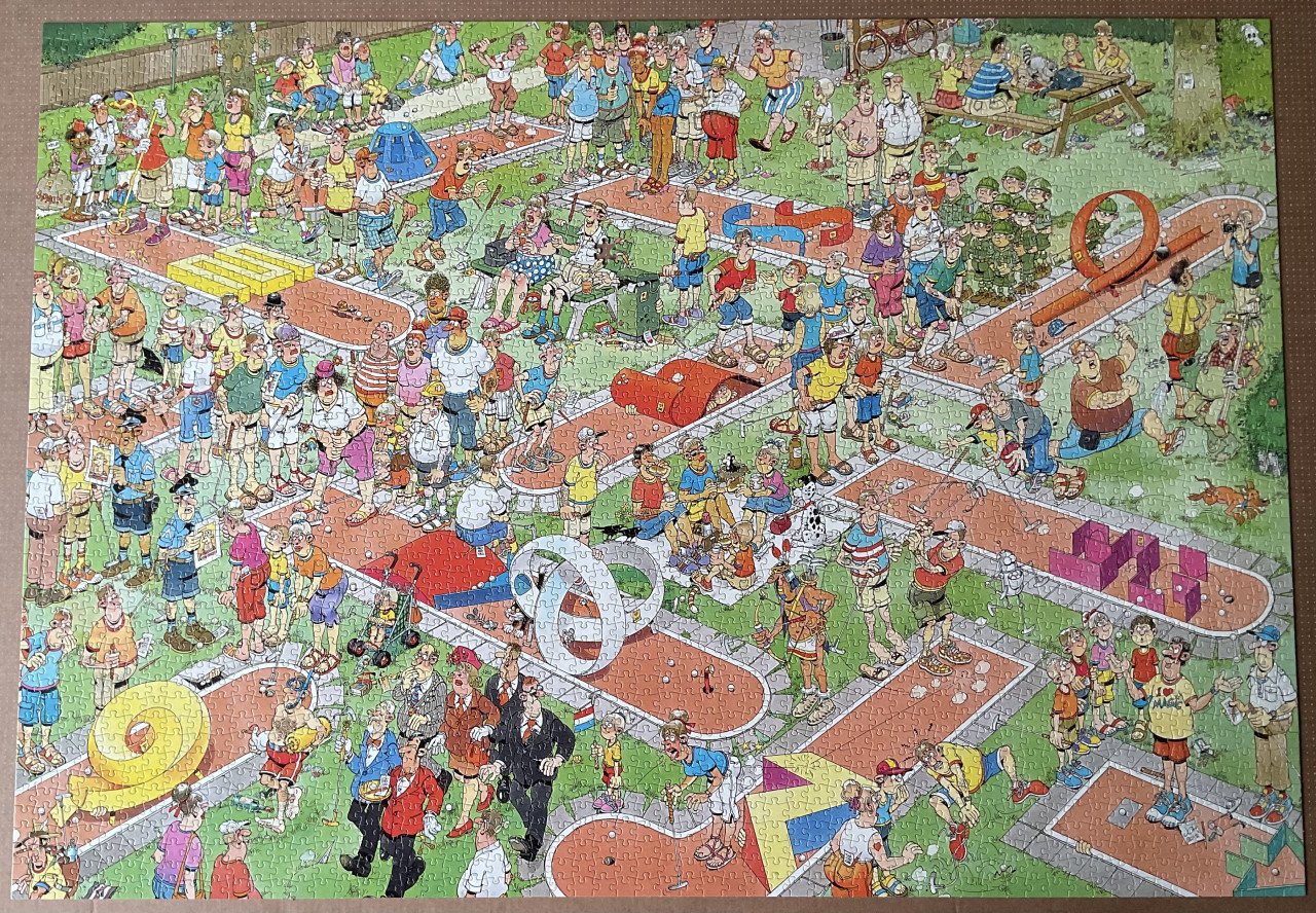 Van Haasteren puzzel, 3000 stukjes