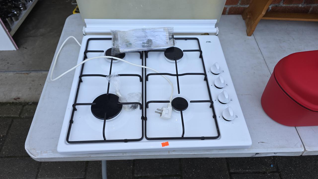 Gas kookplaat opbouw Etna