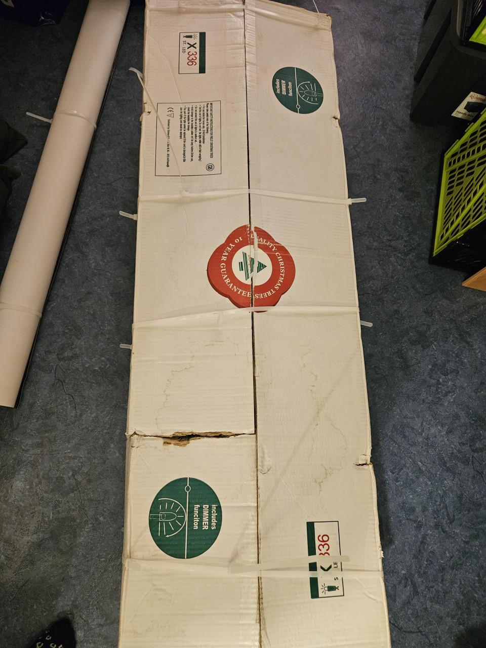 Kerstboom met led verlichting