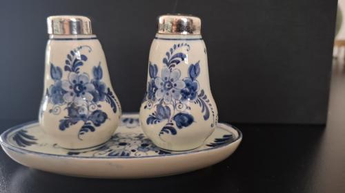 Peper en zoutstel Delftsblauw