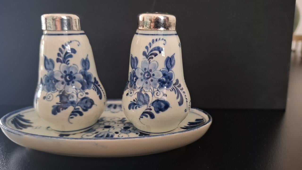 Peper en zoutstel Delftsblauw