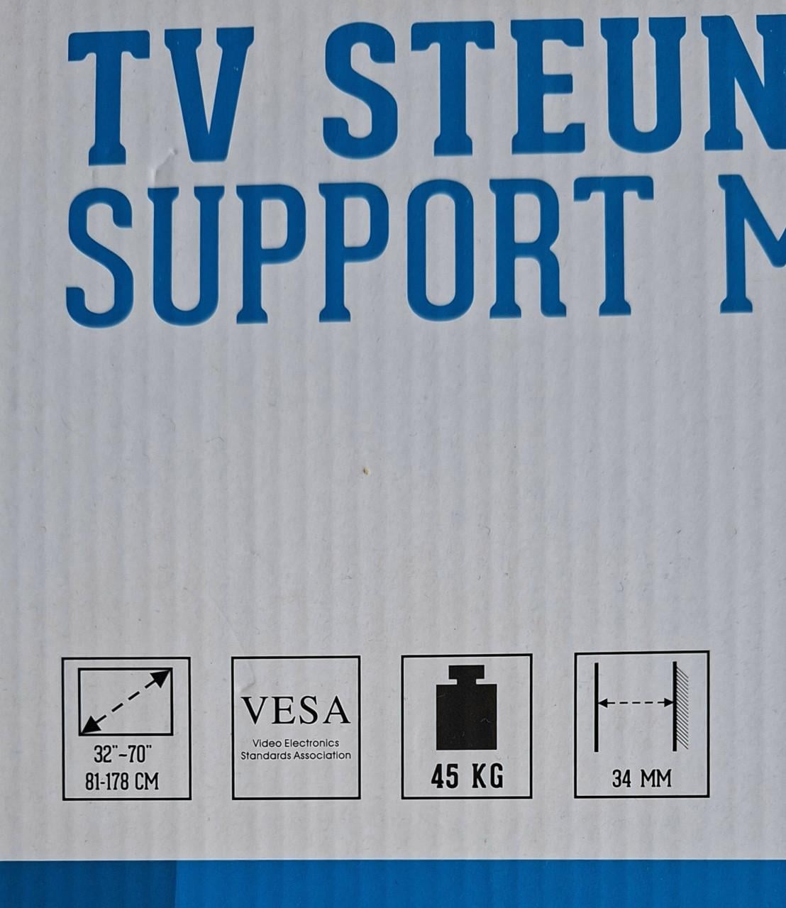 Stevige kantelbare TV beugel