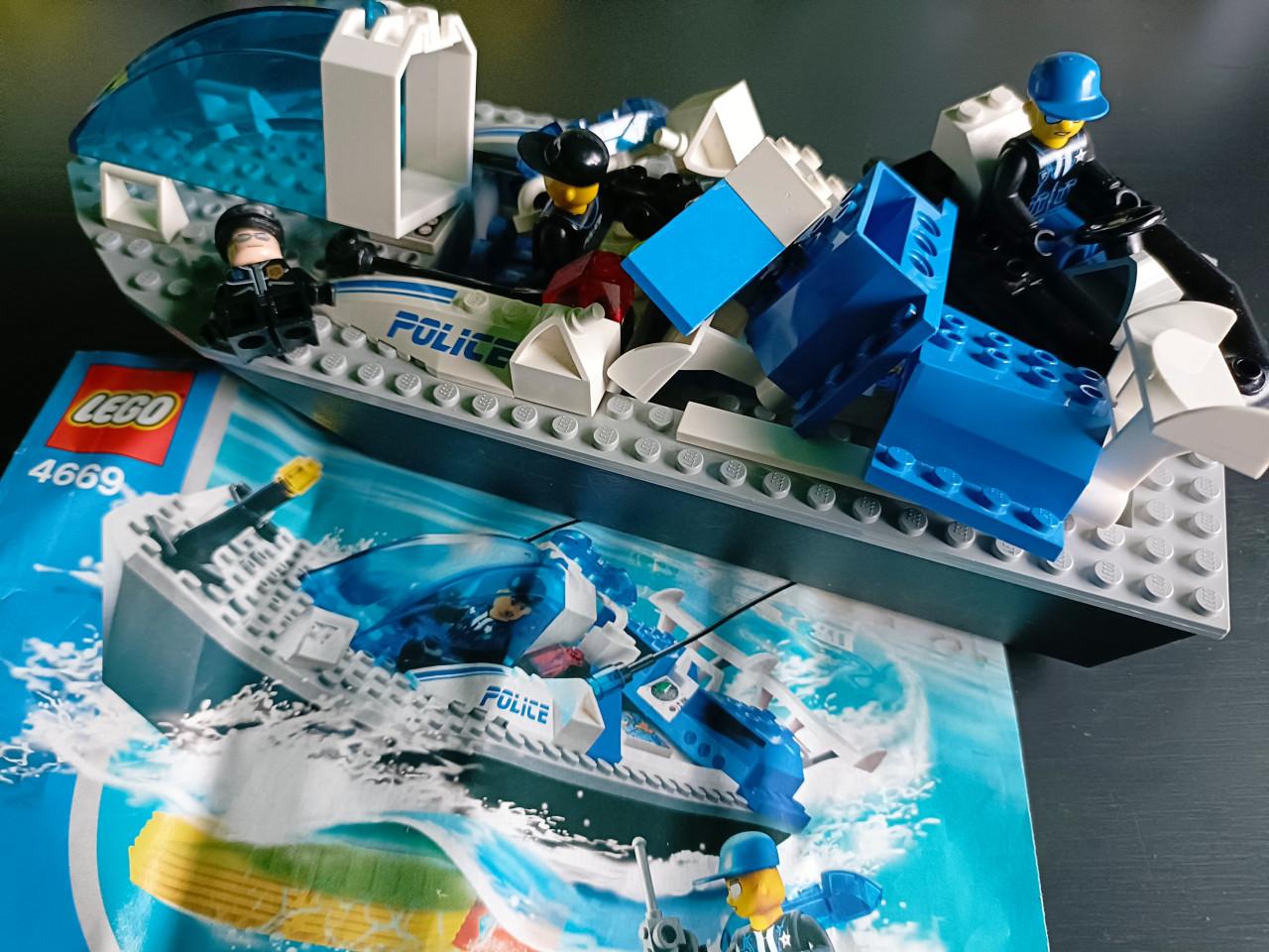Lego 4669 politieboot