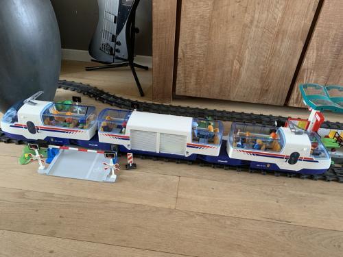 Playmobil trein met véél toebehoren