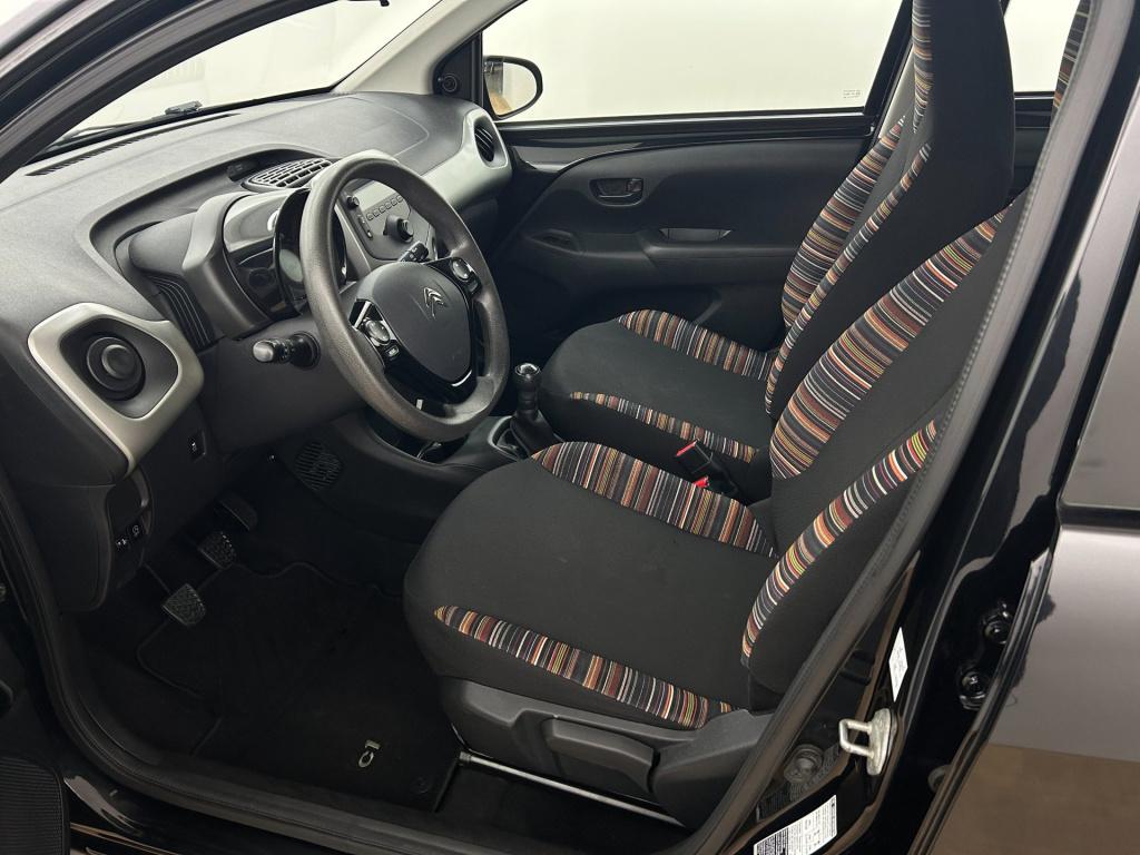 Citroen C1 occasion 1.0 e-vti feel | zwart | tweedehands citroën c1 | airco
