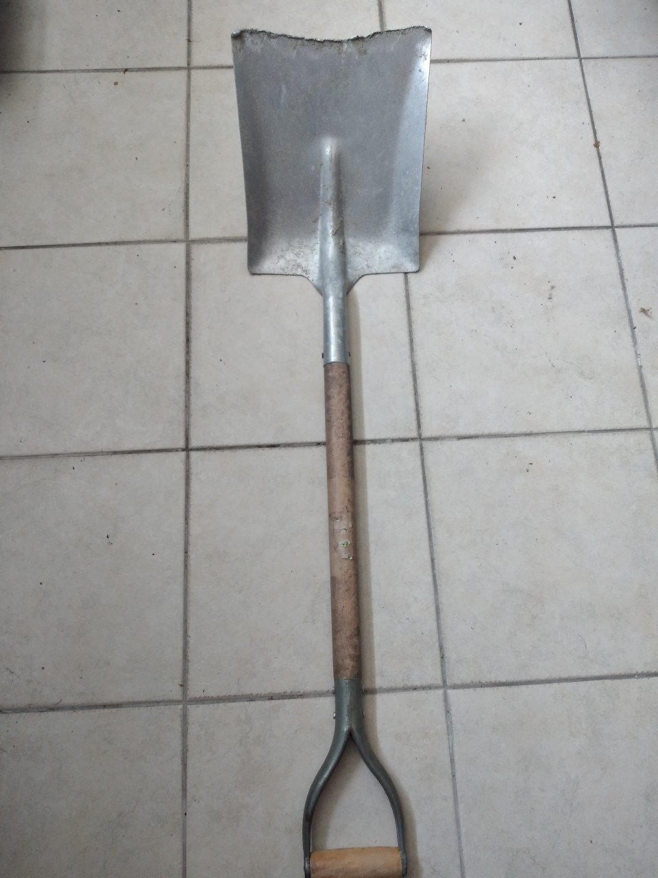 Schep en spade