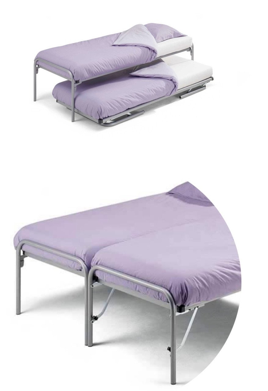 Onderschuifbed nieuw 🤩(merk : Avek twin) met nieuw Auping matras